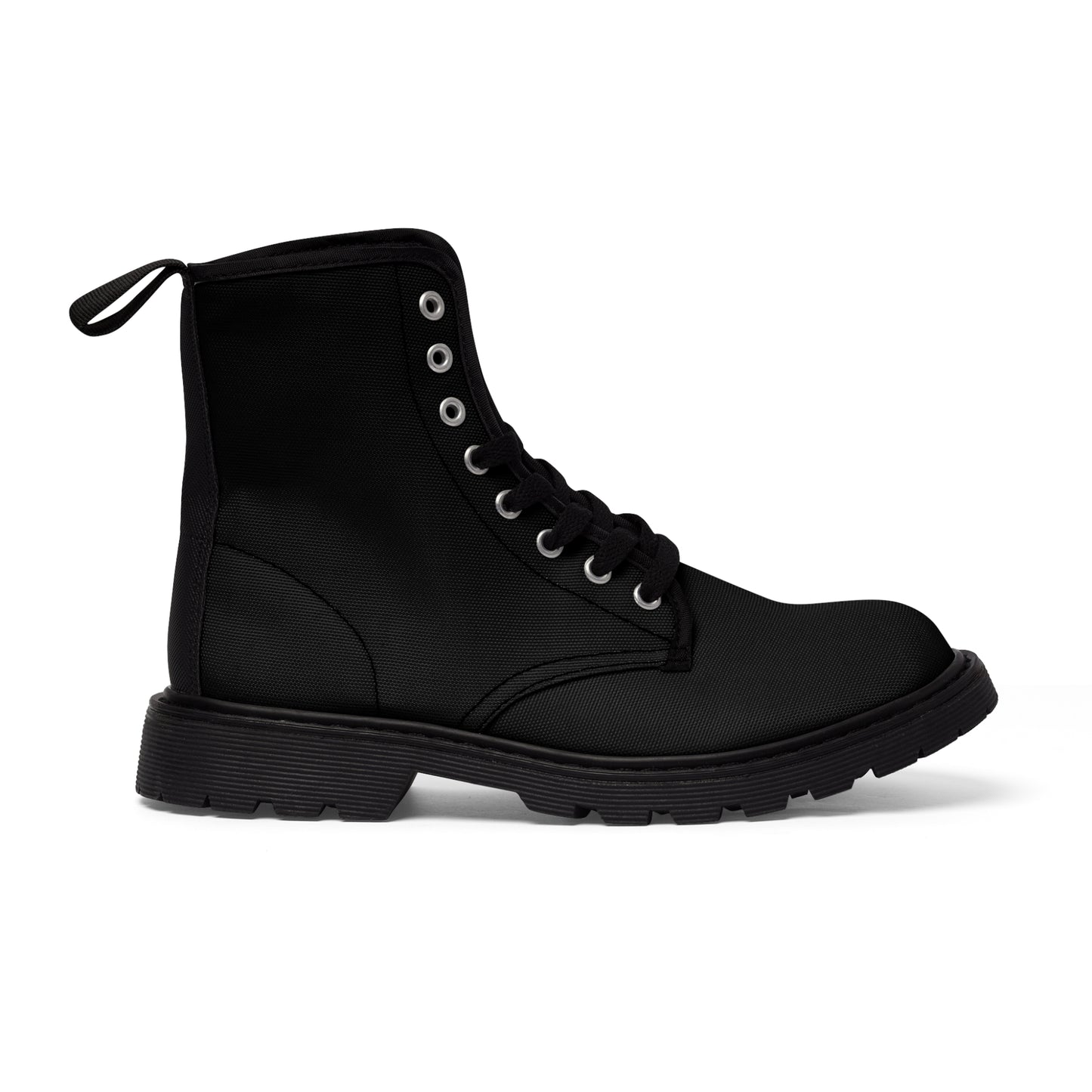 Human Forever Men's Canvas Boots in Black