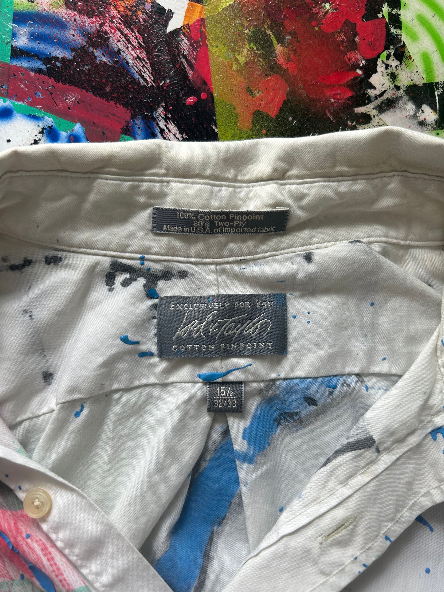 Exclusively for You and Andres Carrillo Custom Dress Shirt