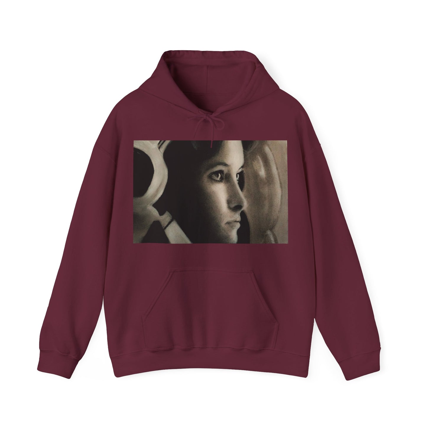 Limited Edition Walking Art "Young and Unafraid" Hoodie by Andres Carrillo