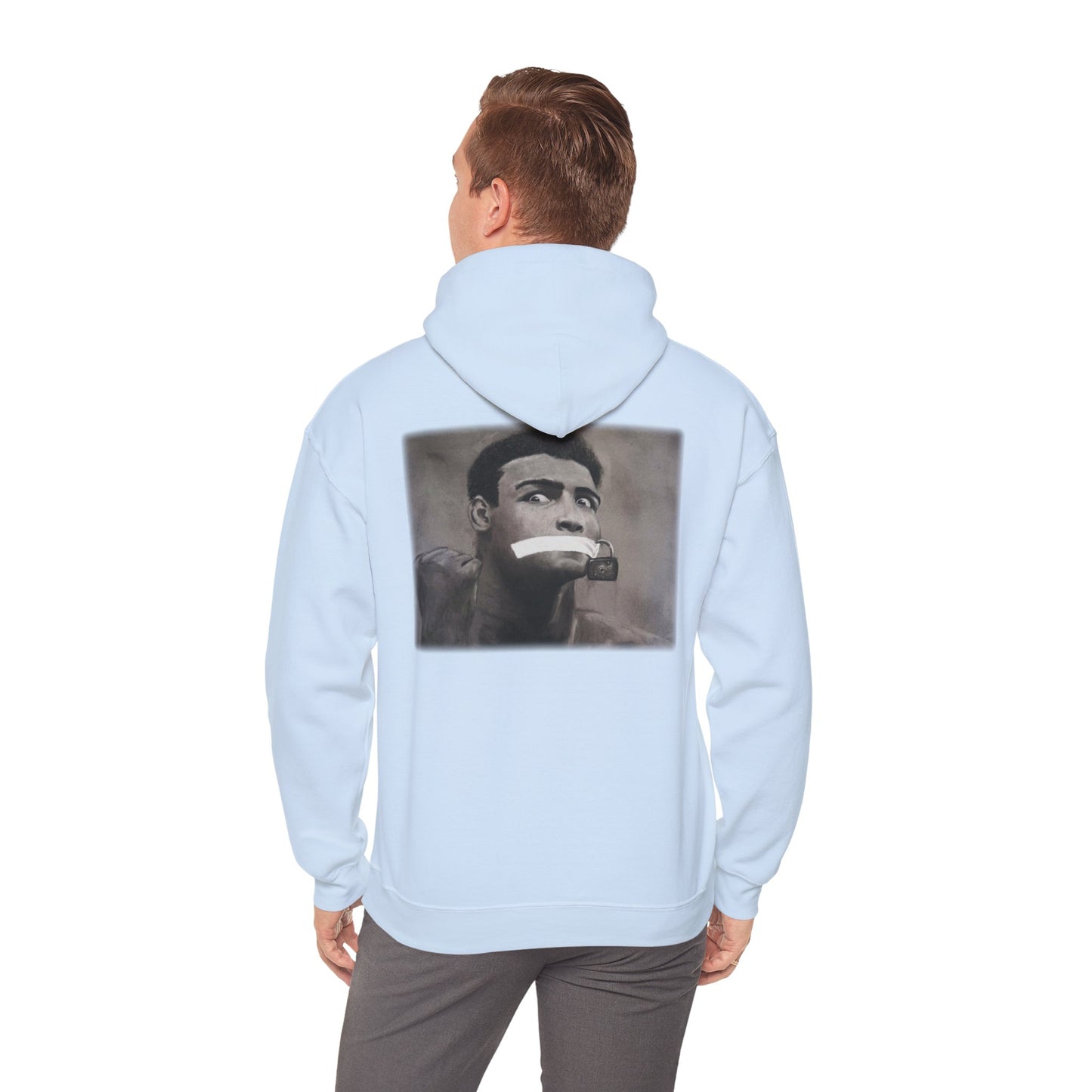 Walking Art "Loud Mouth" Hoodie by Andres Carrillo