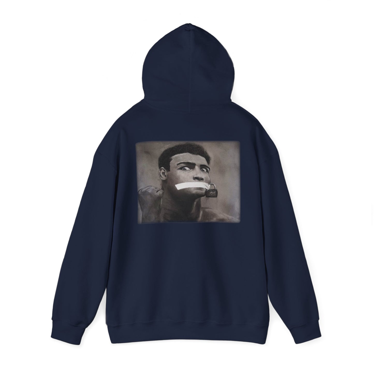 Walking Art "Loud Mouth" Hoodie by Andres Carrillo