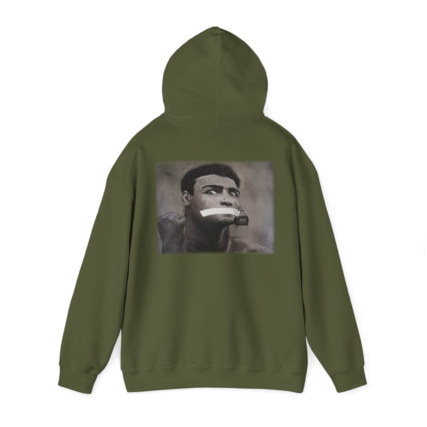 Walking Art "Loud Mouth" Hoodie by Andres Carrillo