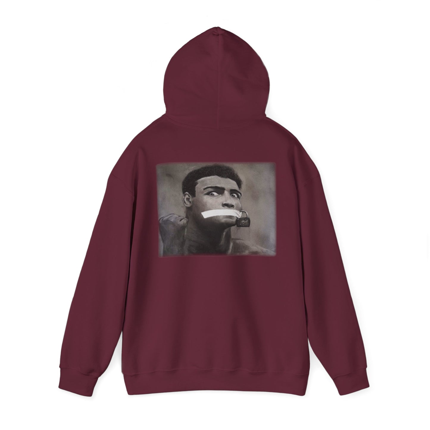 Walking Art "Loud Mouth" Hoodie by Andres Carrillo