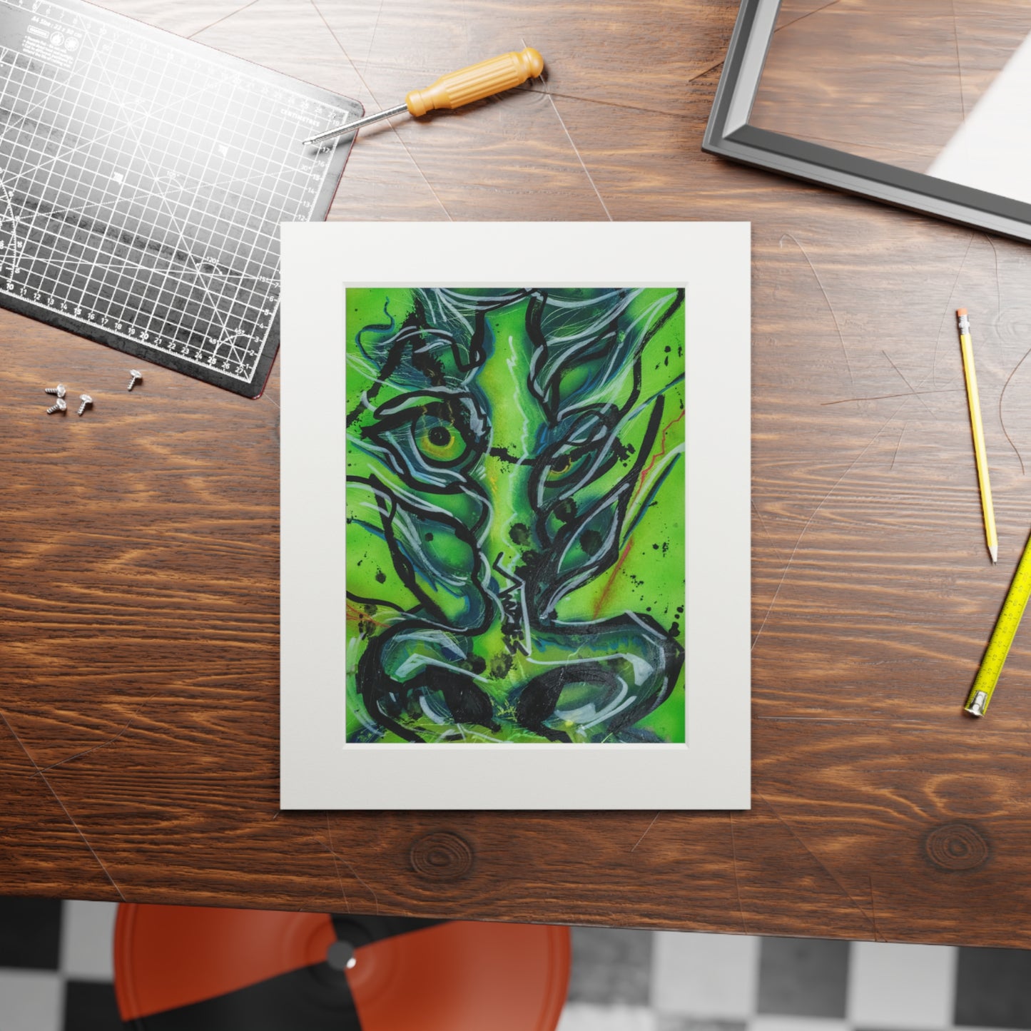 ACARRi Fine Art Prints - Green Boar