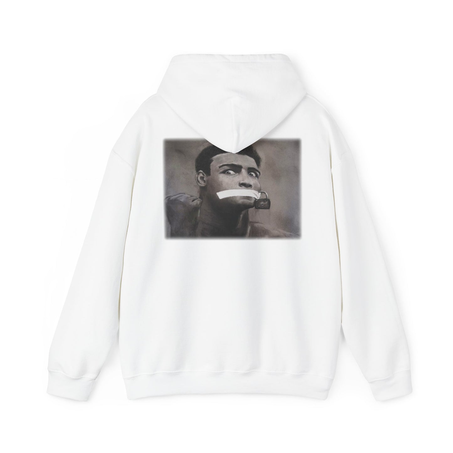 Walking Art "Loud Mouth" Hoodie by Andres Carrillo