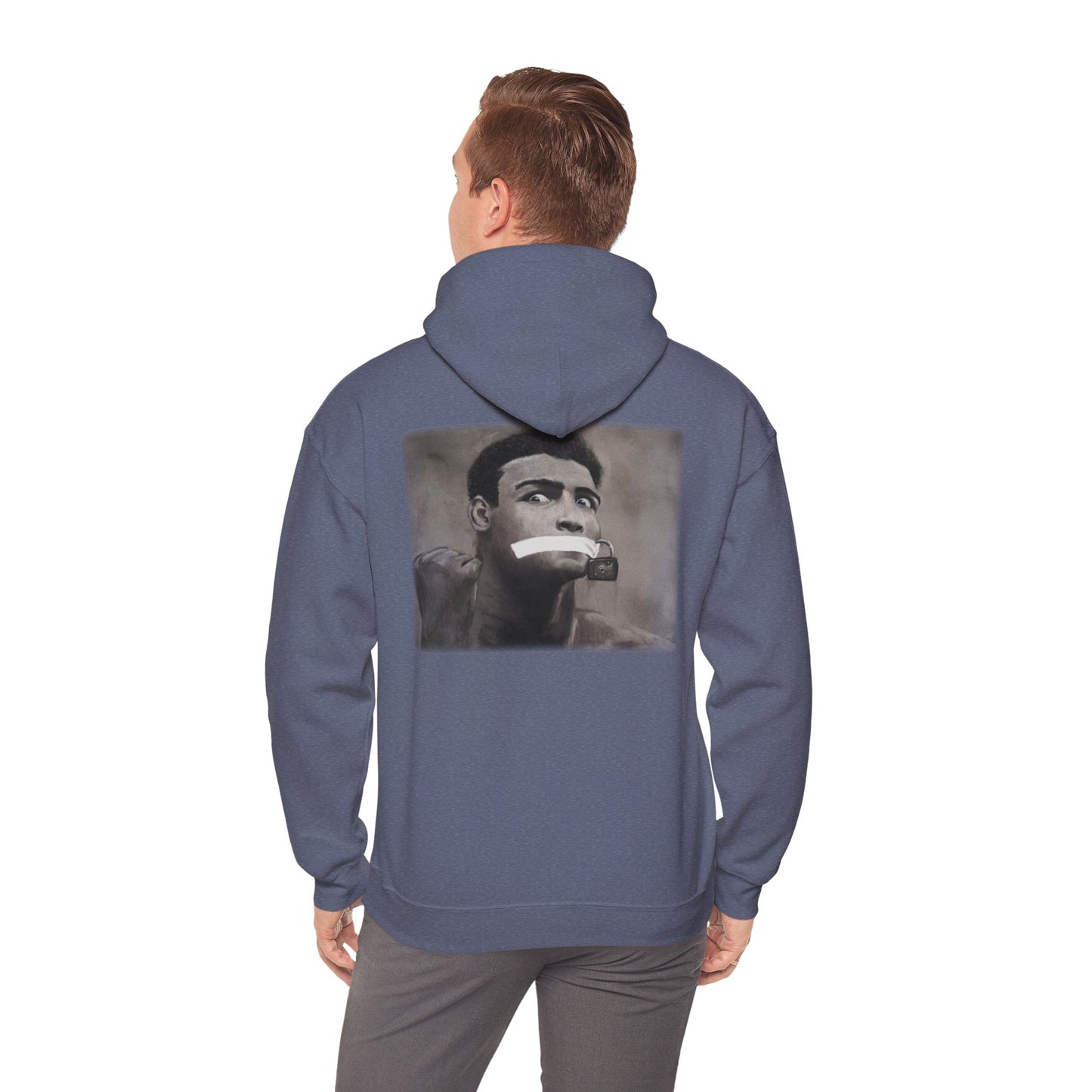 Walking Art "Loud Mouth" Hoodie by Andres Carrillo