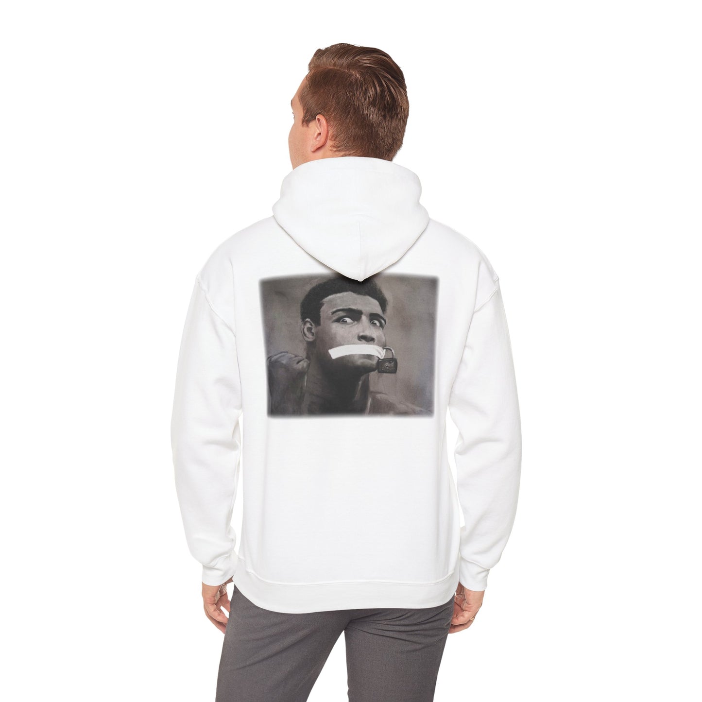 Walking Art "Loud Mouth" Hoodie by Andres Carrillo