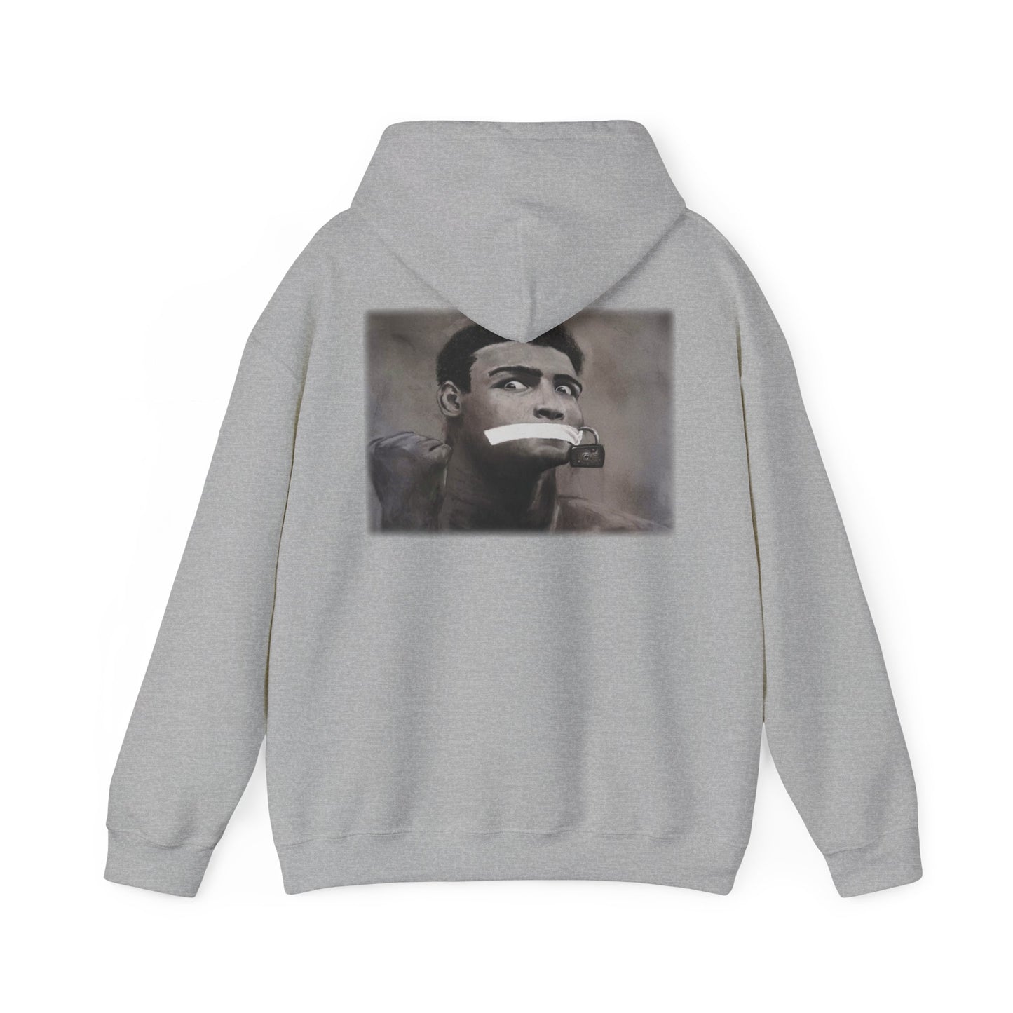 Walking Art "Loud Mouth" Hoodie by Andres Carrillo