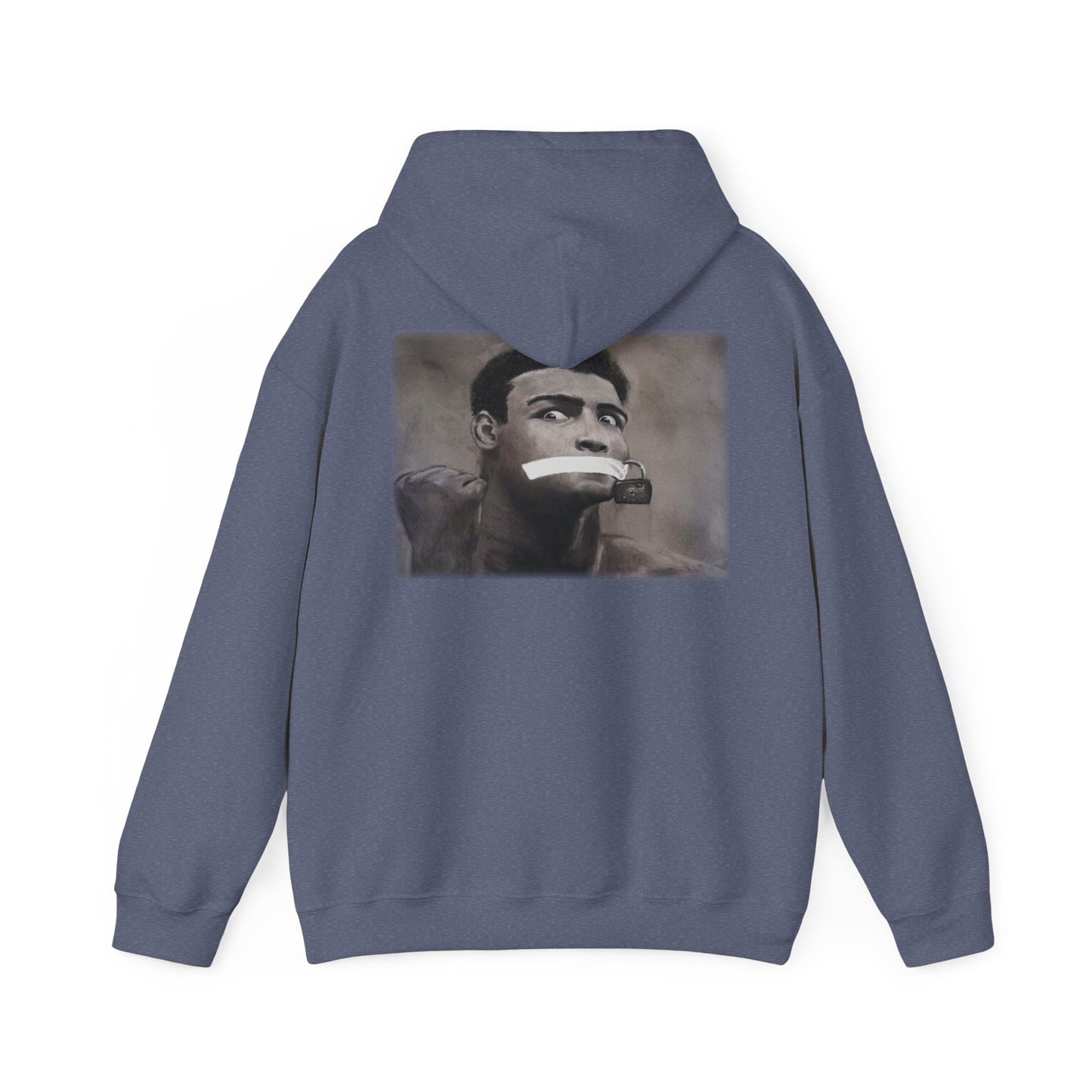 Walking Art "Loud Mouth" Hoodie by Andres Carrillo