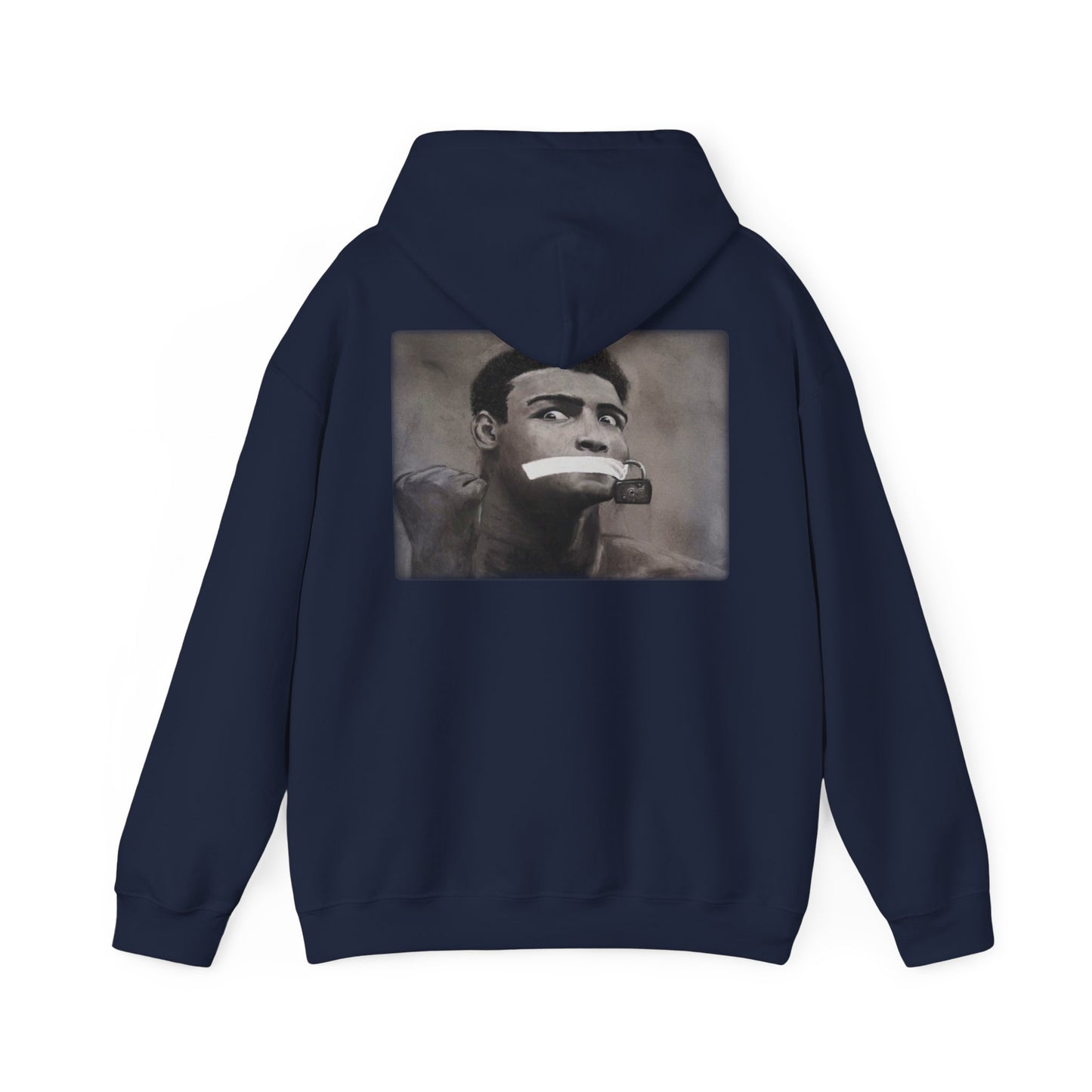 Walking Art "Loud Mouth" Hoodie by Andres Carrillo