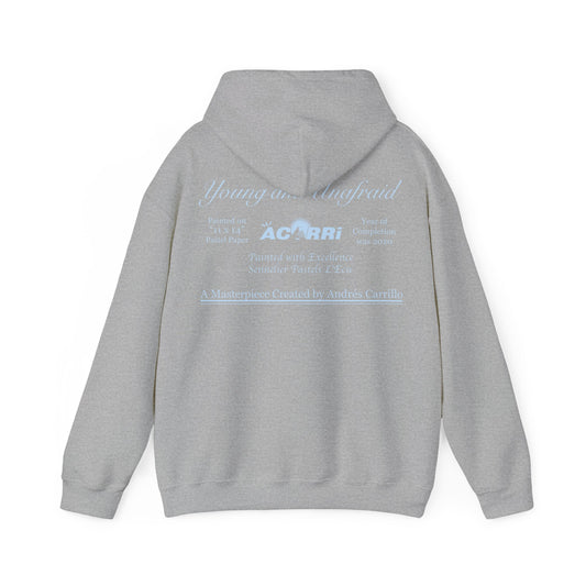Limited Edition Walking Art "Young and Unafraid" Hoodie by Andres Carrillo