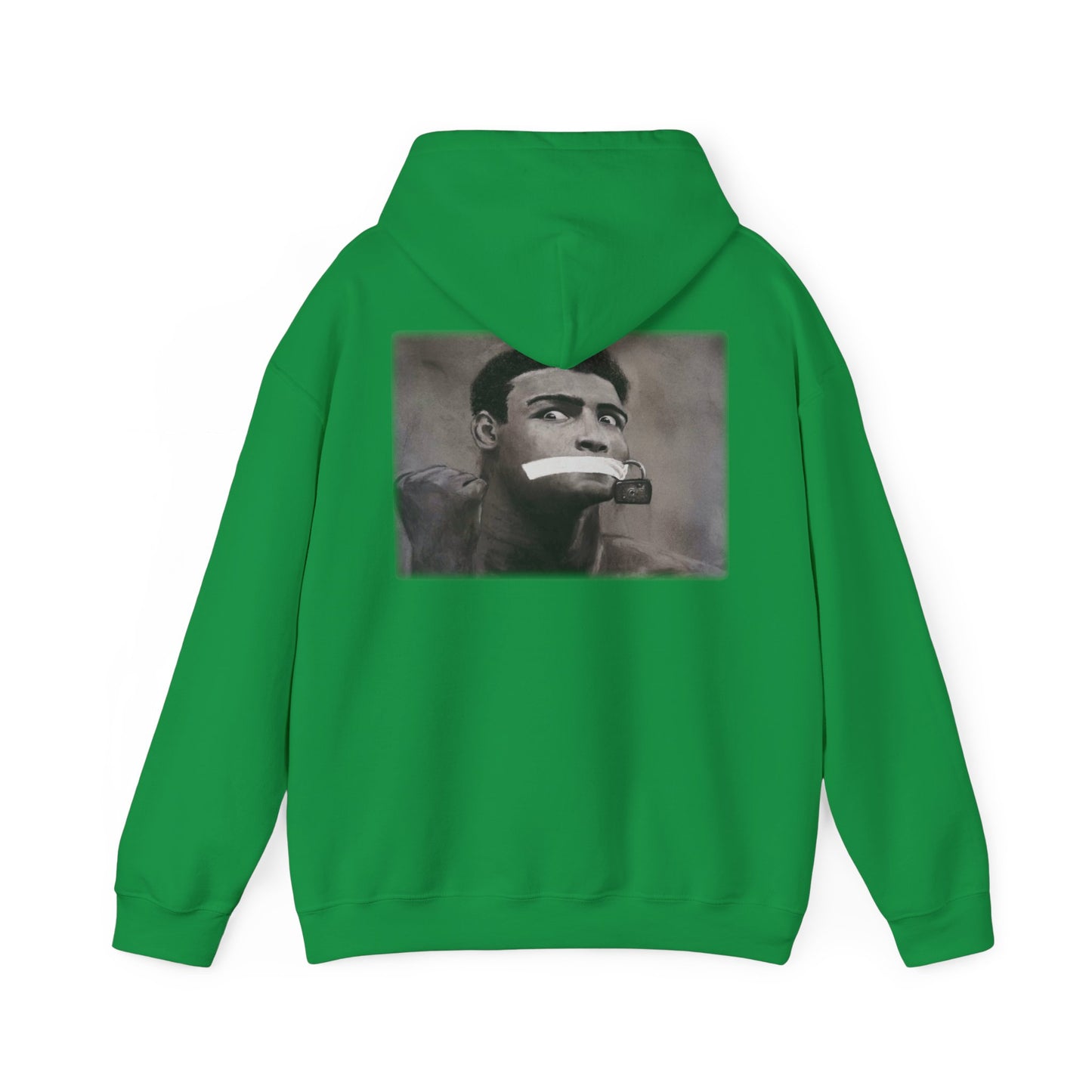 Walking Art "Loud Mouth" Hoodie by Andres Carrillo