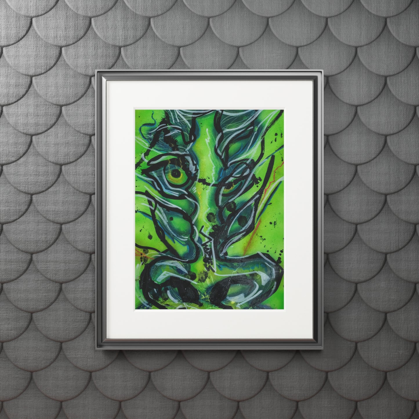 ACARRi Fine Art Prints - Green Boar