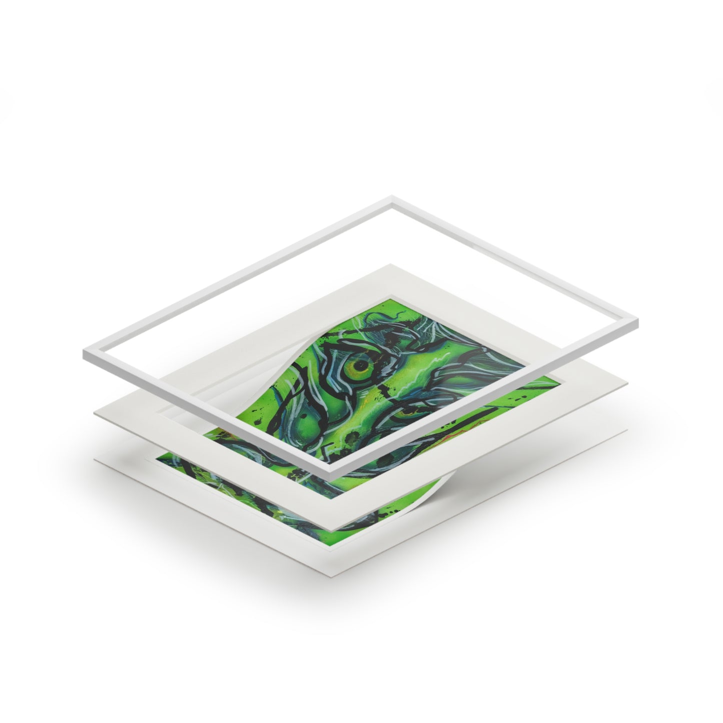 ACARRi Fine Art Prints - Green Boar