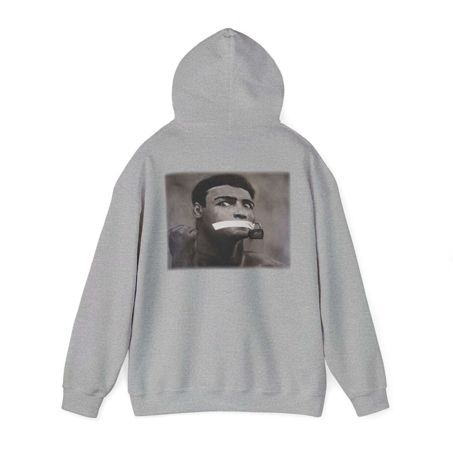 Walking Art "Loud Mouth" Hoodie by Andres Carrillo