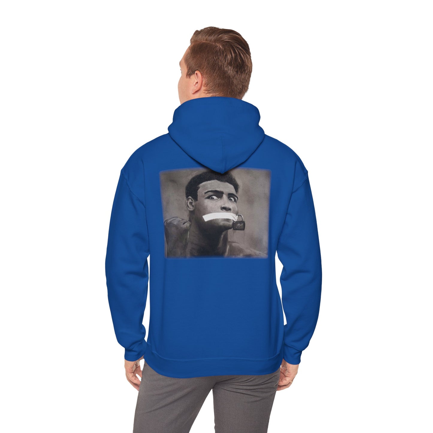 Walking Art "Loud Mouth" Hoodie by Andres Carrillo
