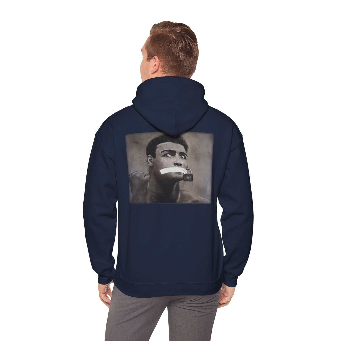 Walking Art "Loud Mouth" Hoodie by Andres Carrillo