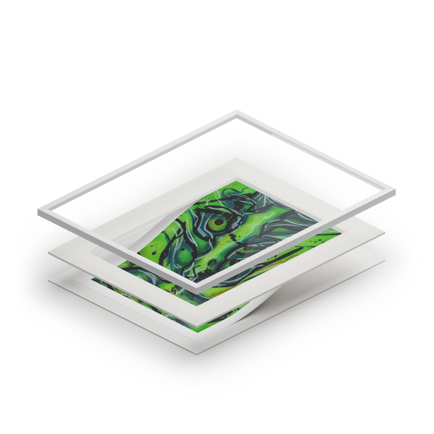 ACARRi Fine Art Prints - Green Boar