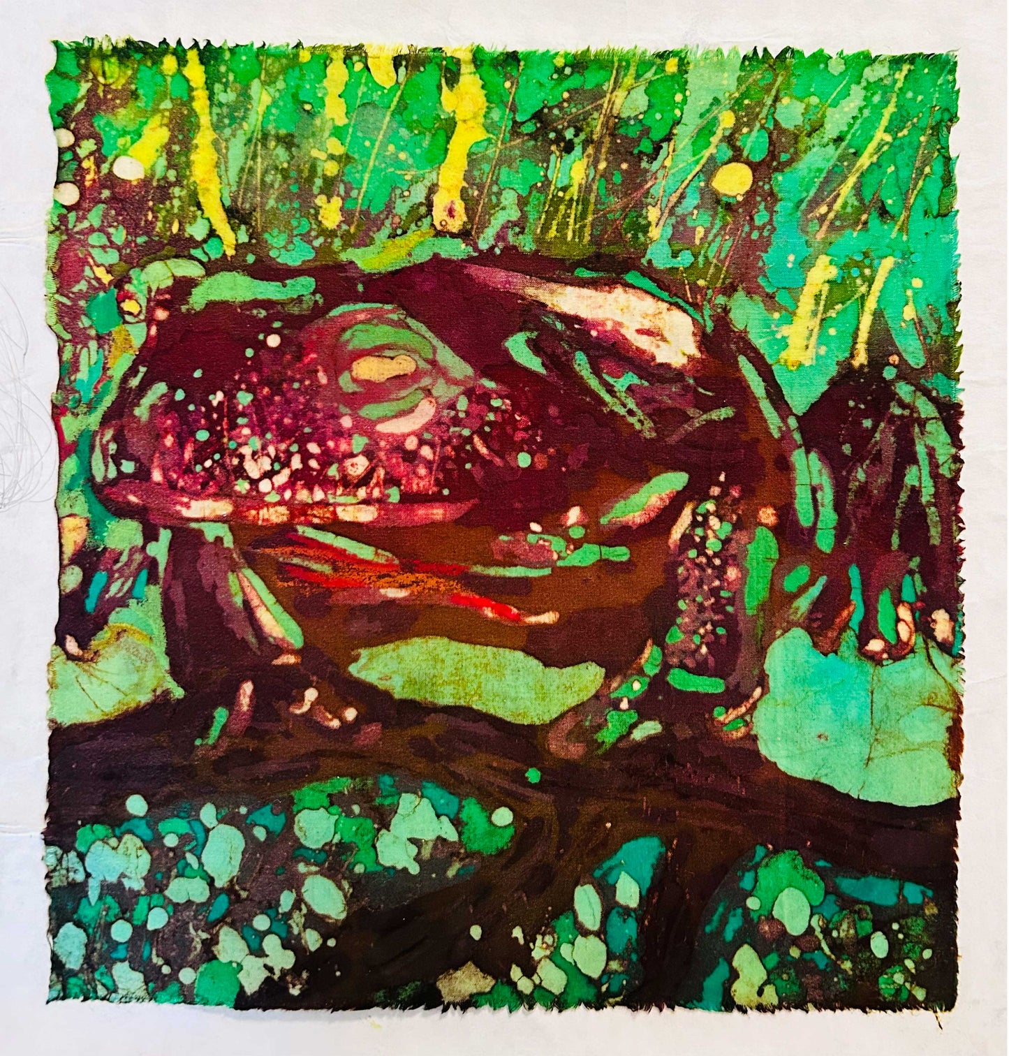 "Evenflow" Original Batik Painting