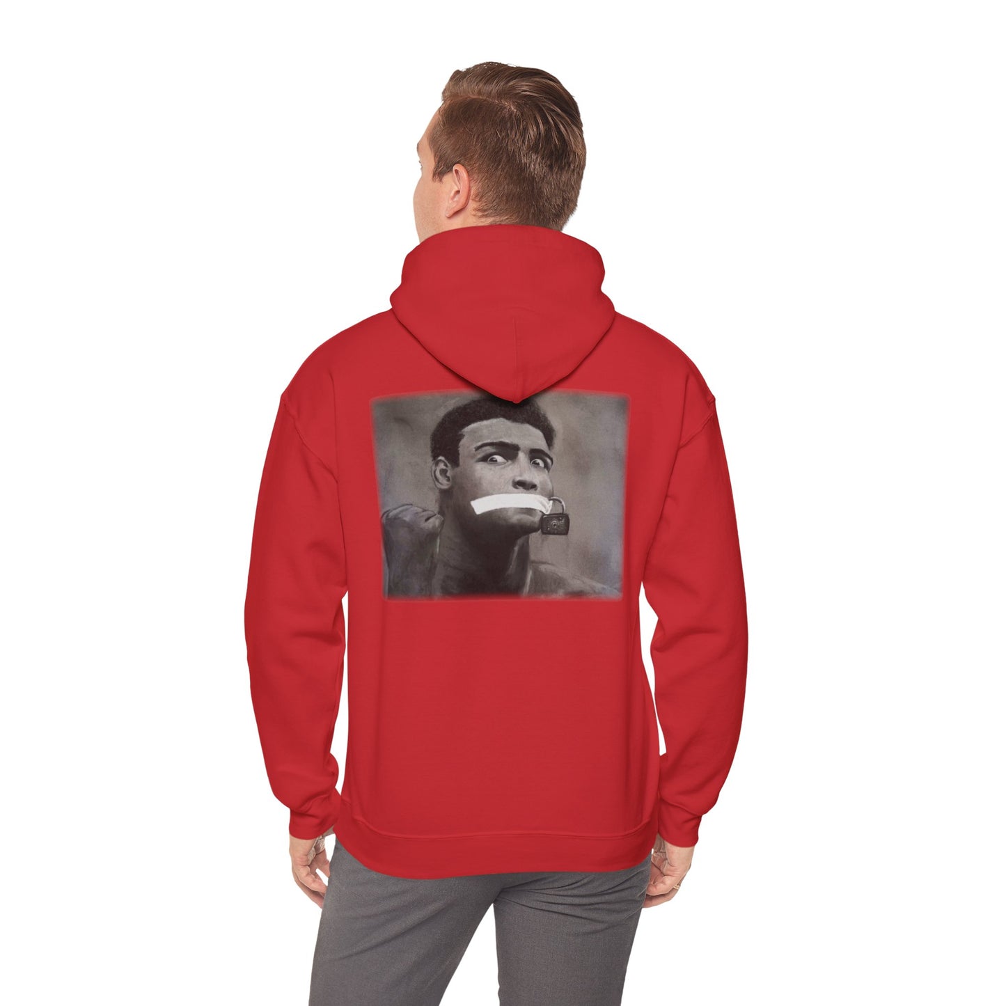 Walking Art "Loud Mouth" Hoodie by Andres Carrillo