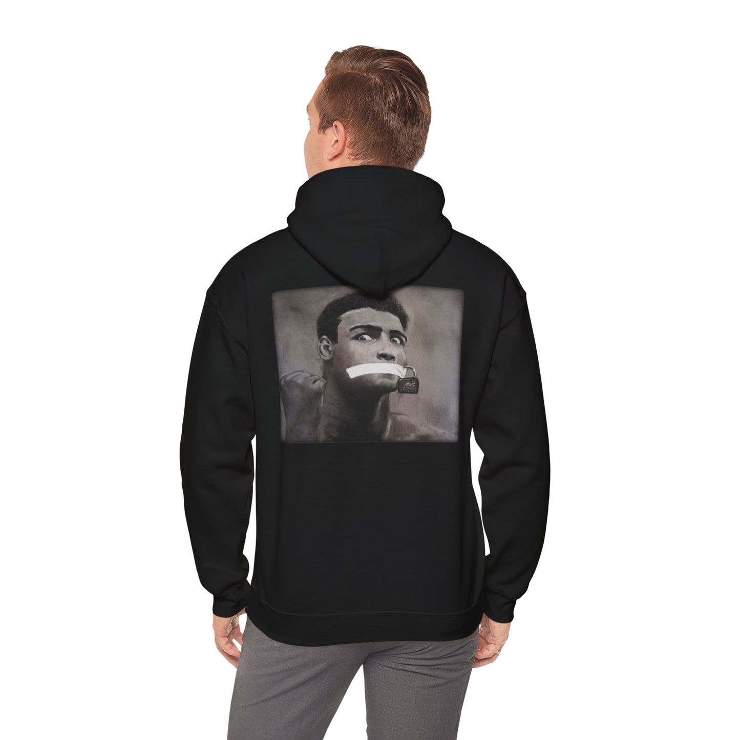 Walking Art "Loud Mouth" Hoodie by Andres Carrillo