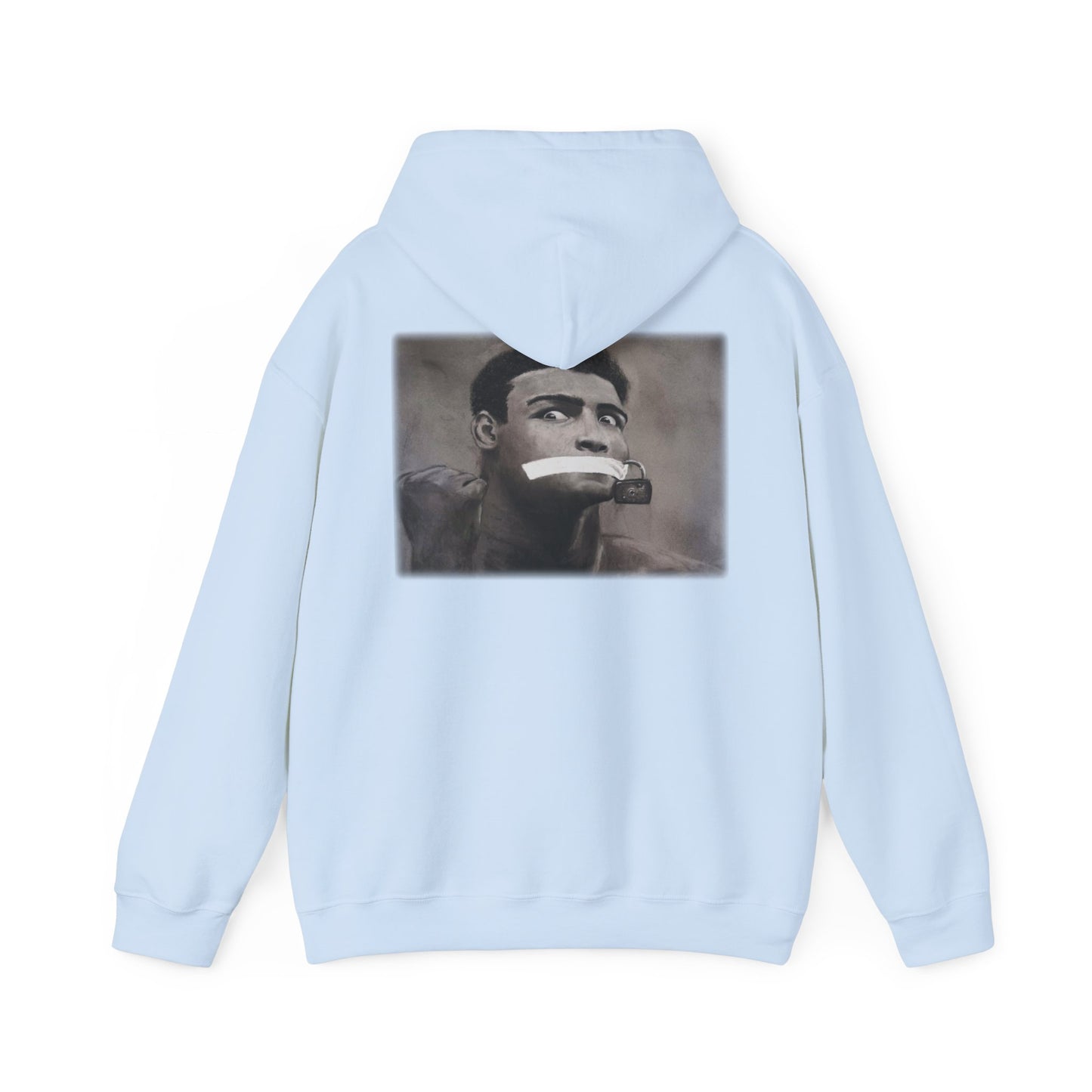 Walking Art "Loud Mouth" Hoodie by Andres Carrillo