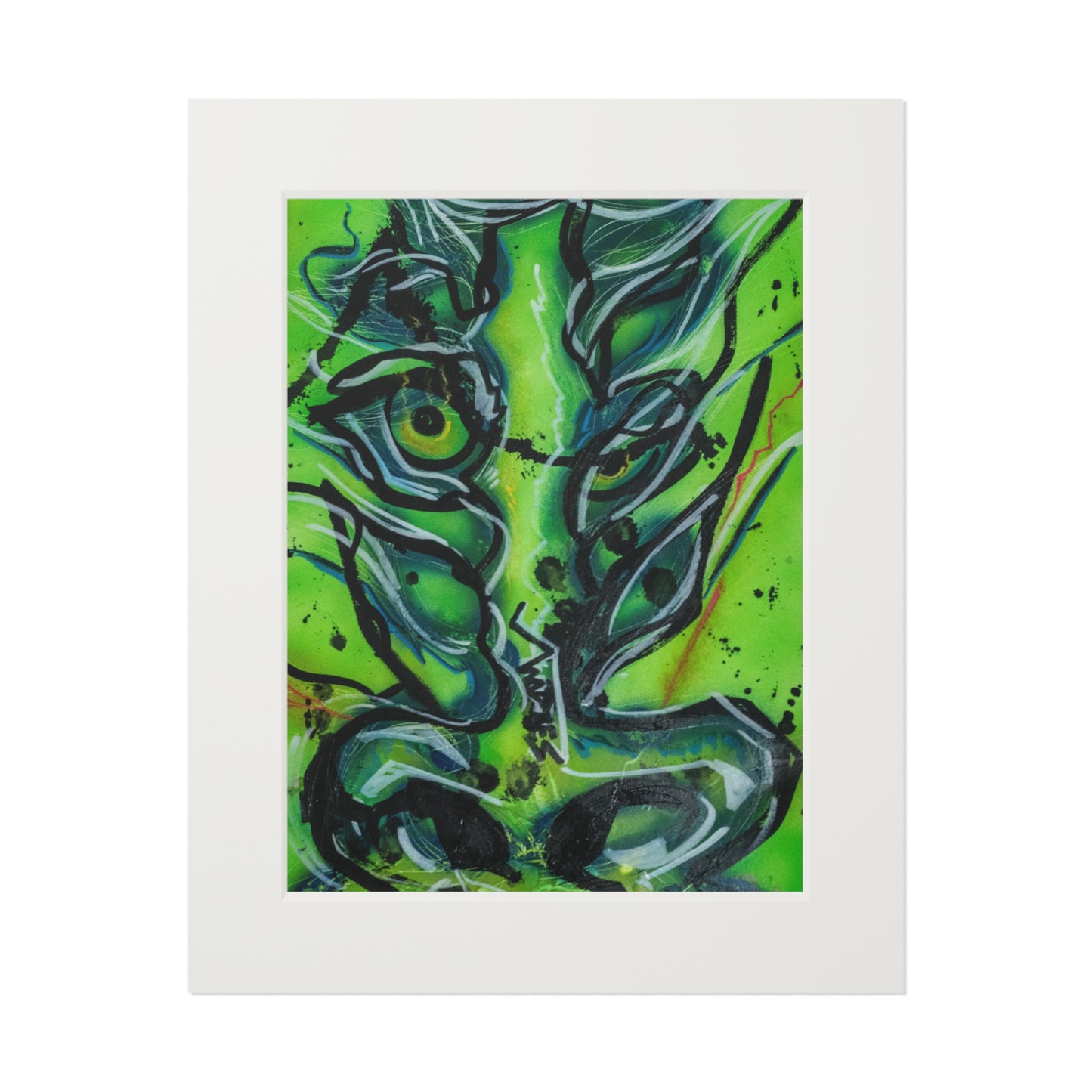 ACARRi Fine Art Prints - Green Boar