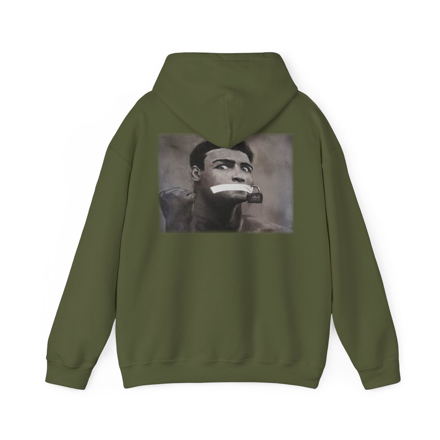 Walking Art "Loud Mouth" Hoodie by Andres Carrillo