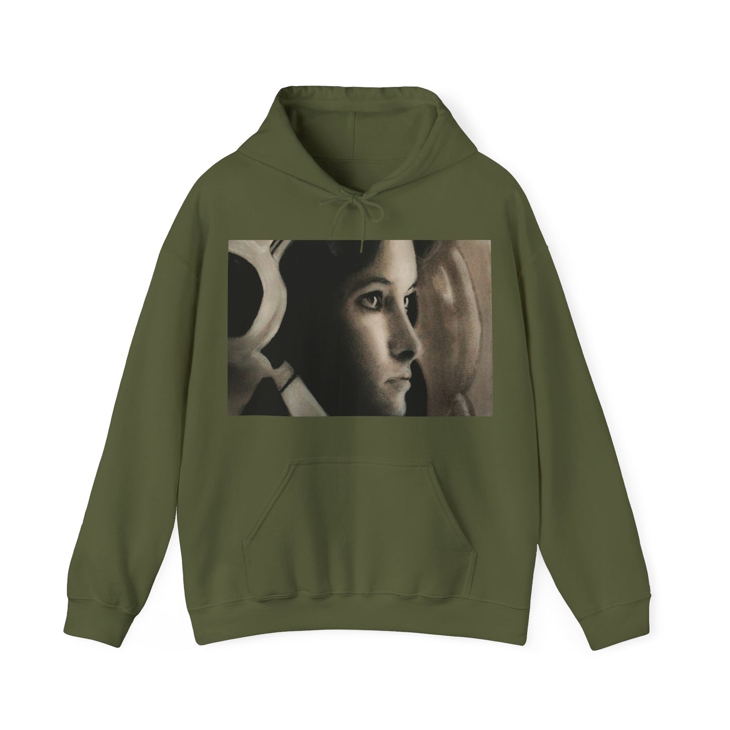 Limited Edition Walking Art "Young and Unafraid" Hoodie by Andres Carrillo