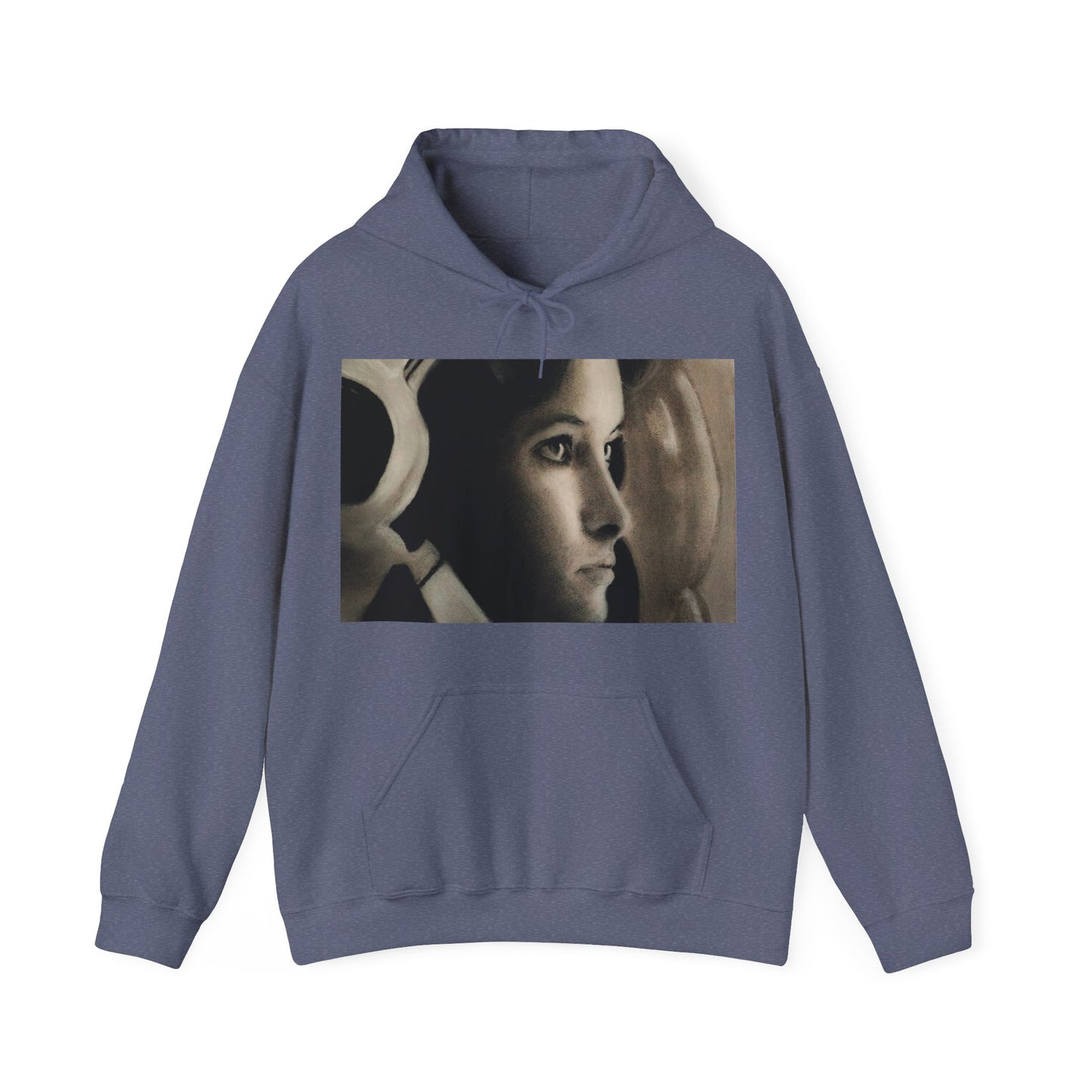 Limited Edition Walking Art "Young and Unafraid" Hoodie by Andres Carrillo