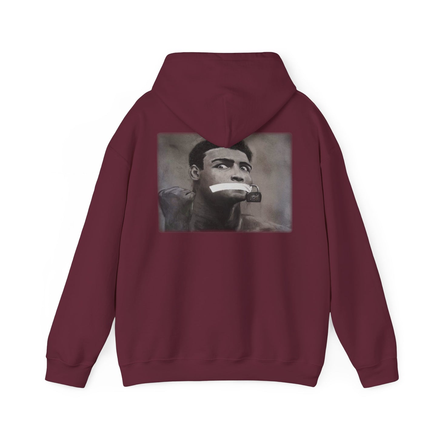 Walking Art "Loud Mouth" Hoodie by Andres Carrillo