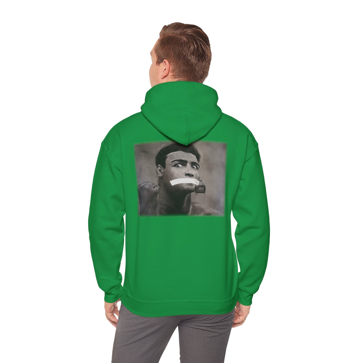 Walking Art "Loud Mouth" Hoodie by Andres Carrillo