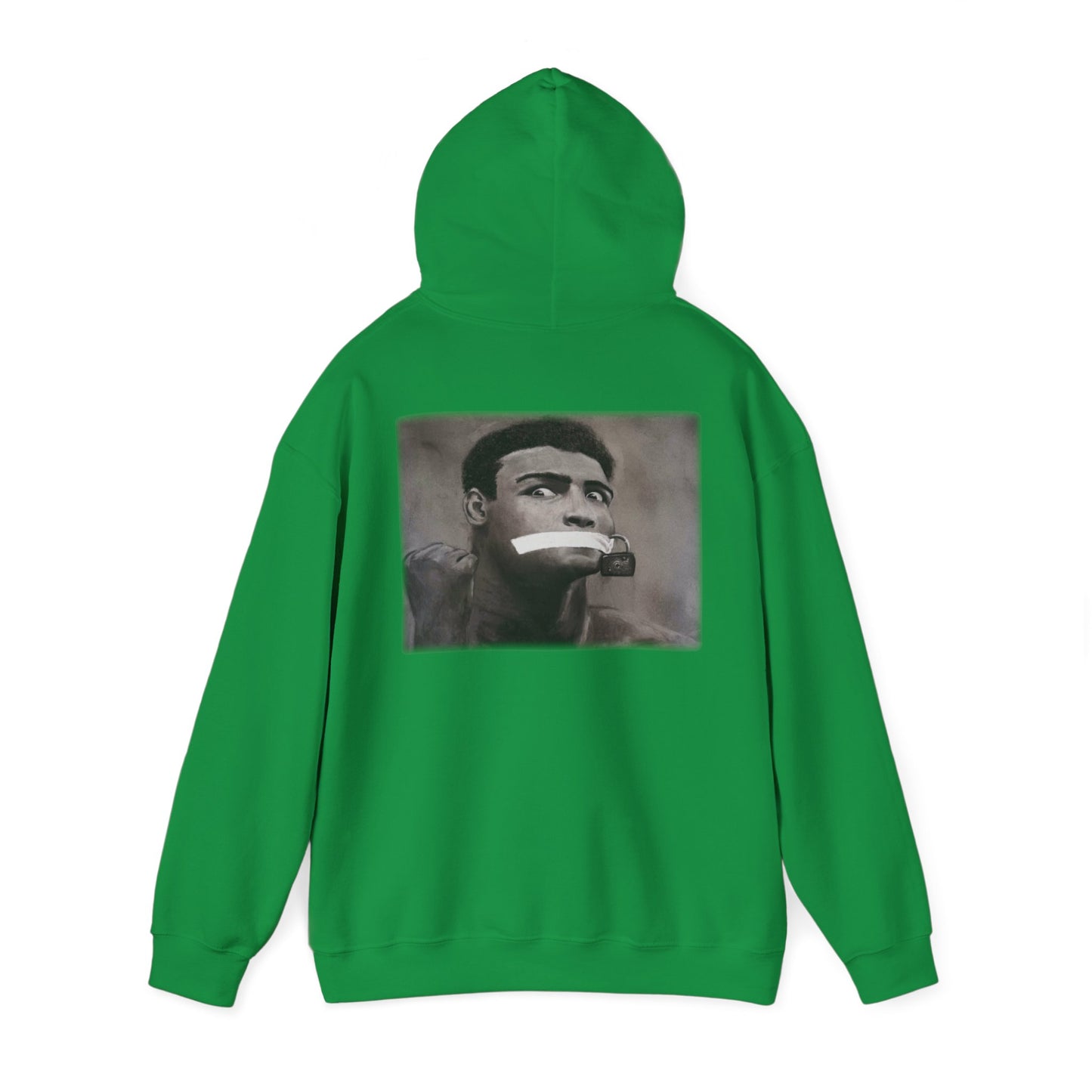 Walking Art "Loud Mouth" Hoodie by Andres Carrillo