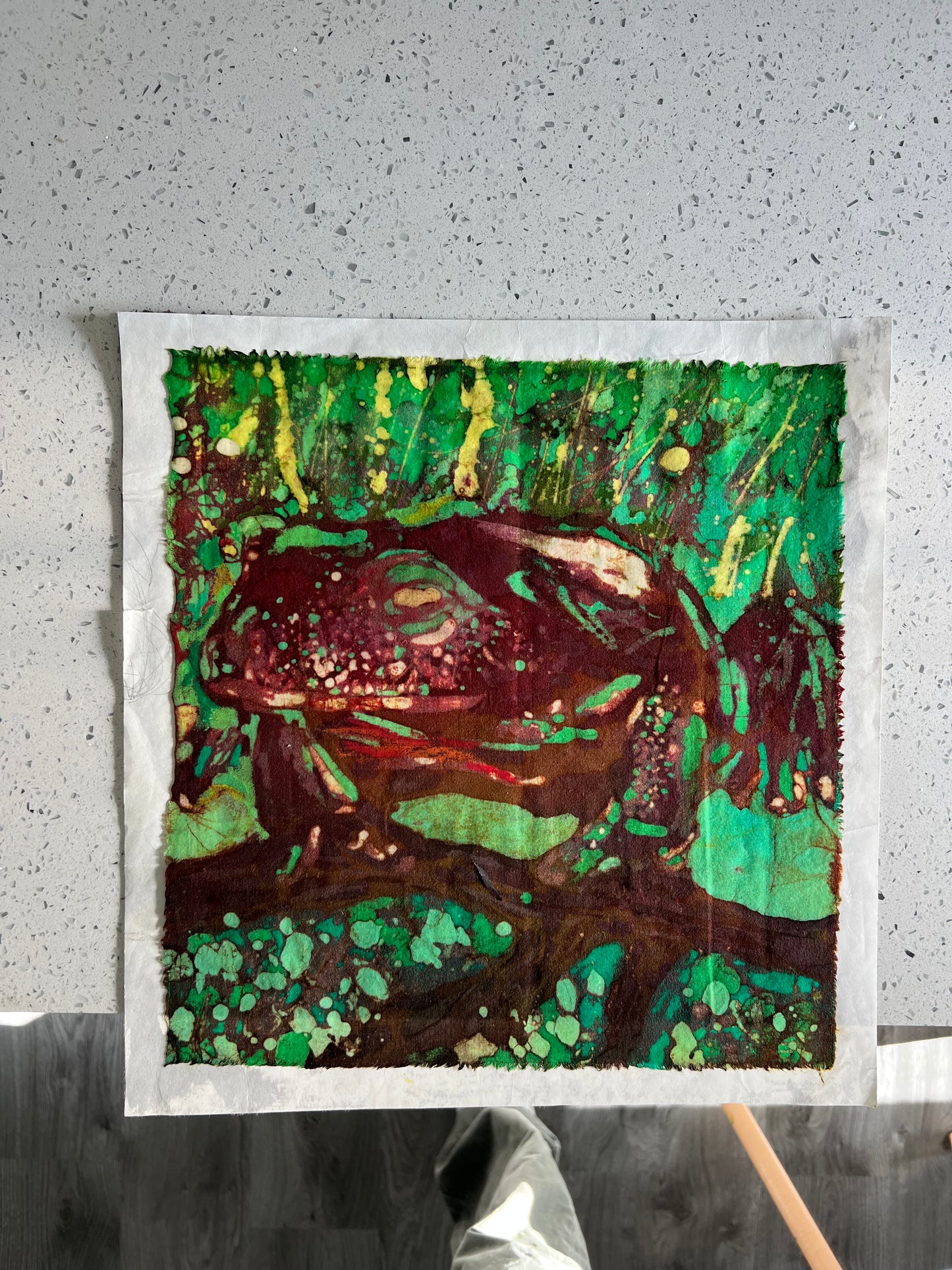 "Evenflow" Original Batik Painting