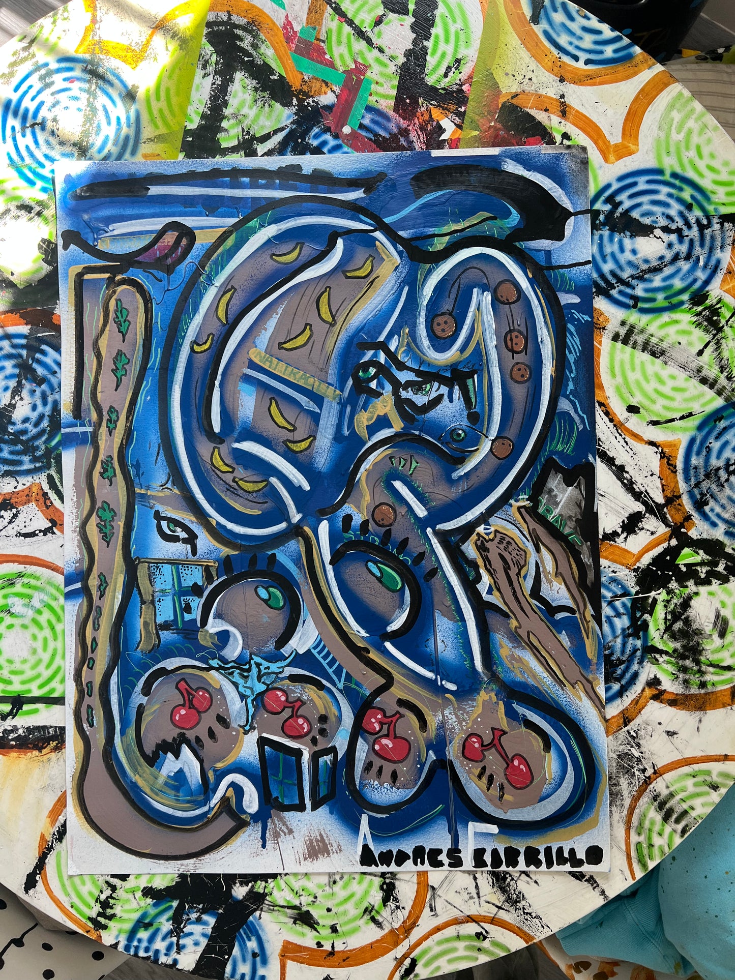 "Good Food" Original Painting