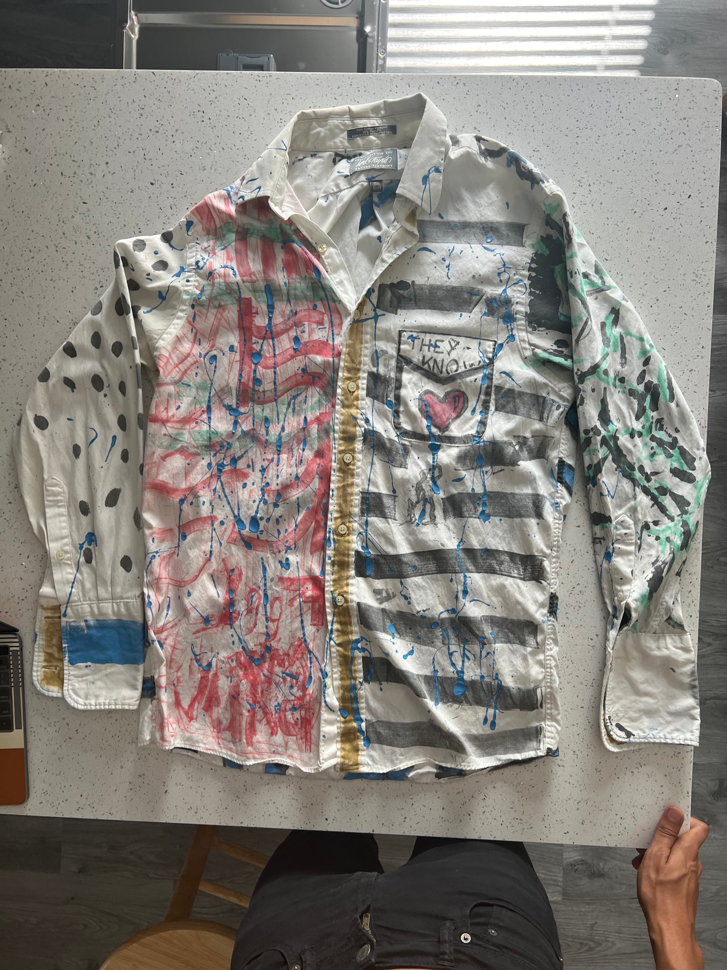 Exclusively for You and Andres Carrillo Custom Dress Shirt