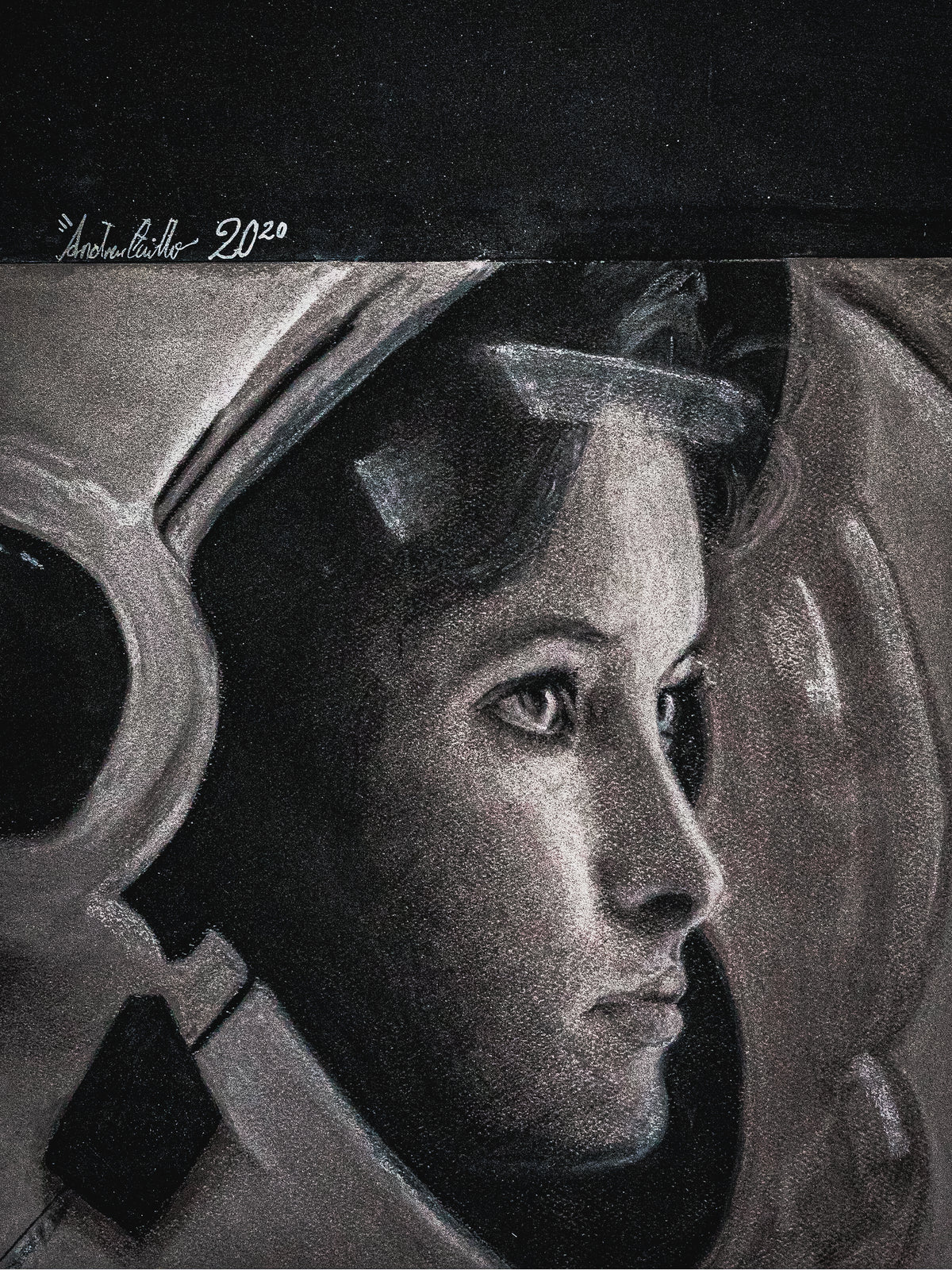 Space-Girl_2020_Original by Andres Carrillo